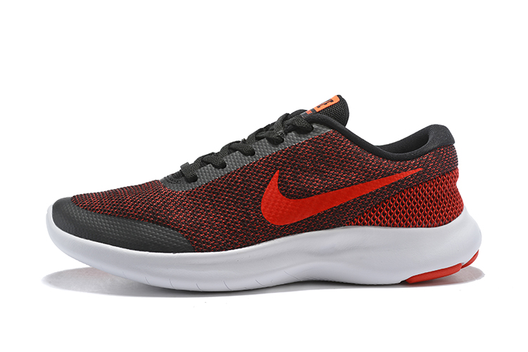 Nike Flex Experience RN7 Black Red White Running Shoes - Click Image to Close